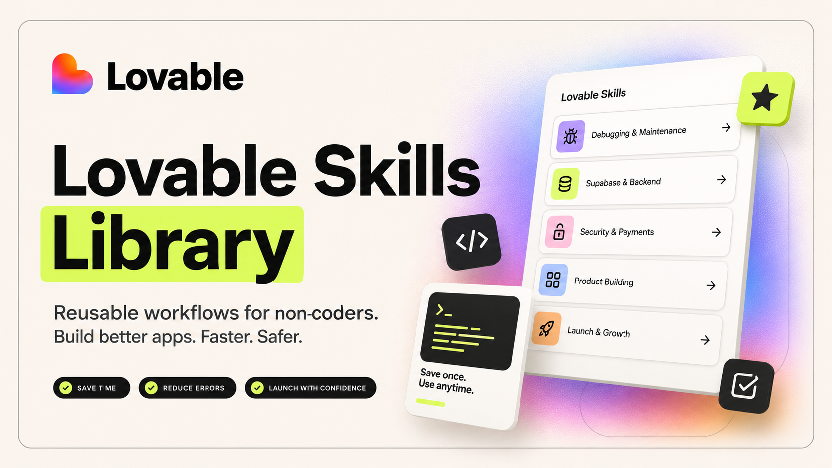 Lovable Skills Are the New Safety Net for Non-Coders Building Apps